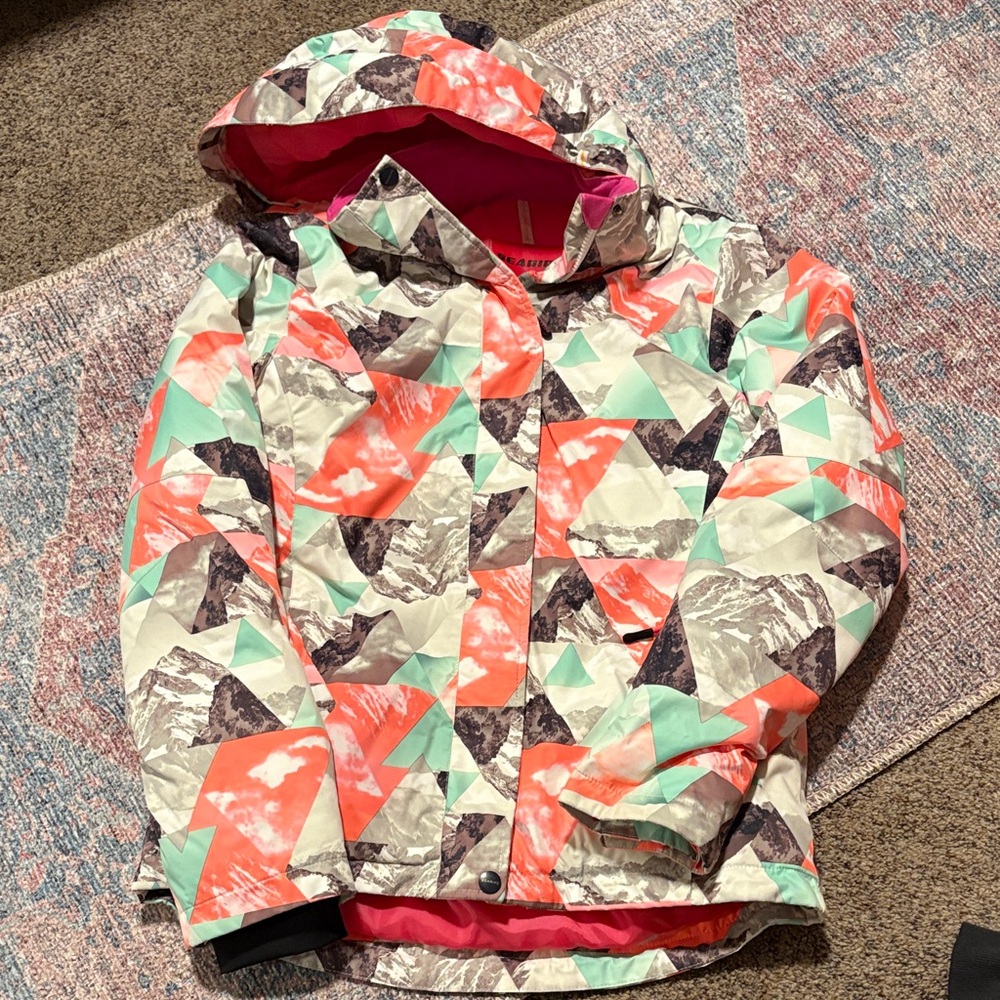 Women's Multicolor Ski & Snow Jacket